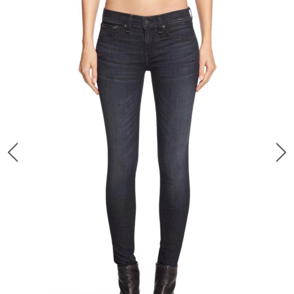 Rag & Bone Mid-Rise Skinny Jeans Size 26